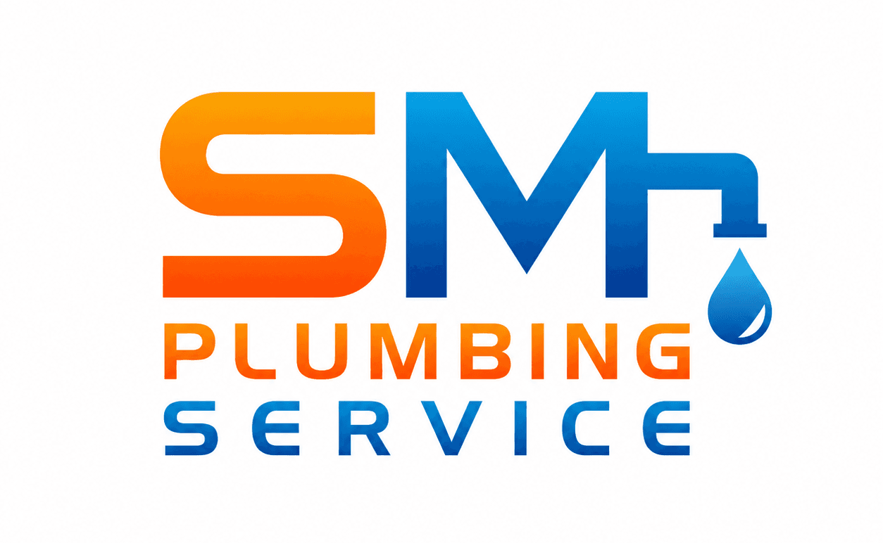 SM Plumbing Service Logo